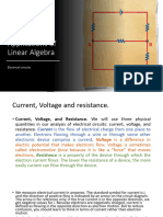 Applications of Linear Algebra Circuits Plus Chemical Reactions