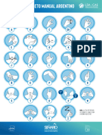 Alfabeto Manual Argentino LSA CAS (2