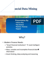 Financial Data Mining: Presentation by