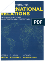 Introduction To International Relations