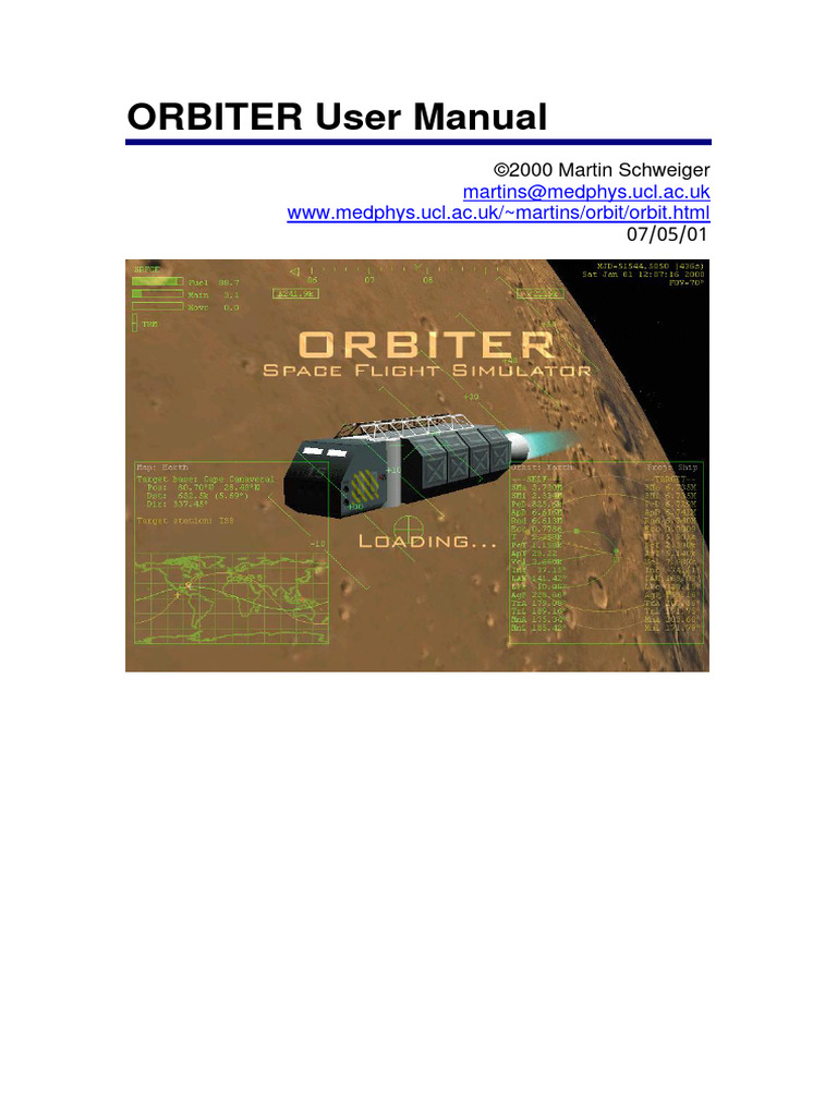 Orbiter User Manual | PDF
