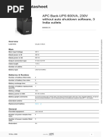 Back-UPS Battery Backup - BX600C-IN