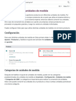 Utilizar Diferentes Unidades de Medida - Documentación de Odoo - 15.0