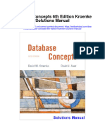 Database Concepts 6th Edition Kroenke Solutions Manual