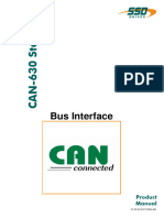 CAN 630 Standard Bus Interface Product Manual 1