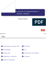 Algorithmique Avancée Et Programmation C Remise À Niveau: Nicolas Delestre