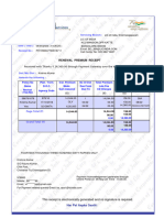 Lic Receipt - April - 2022