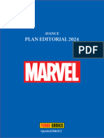 Plan Editorial 2024 Panini Comics España