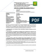 Declaracion de Loander Vasquez Padilla - Caso Betty Oroche