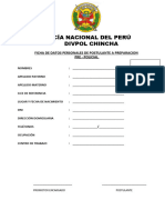 Documentos de Inscripción