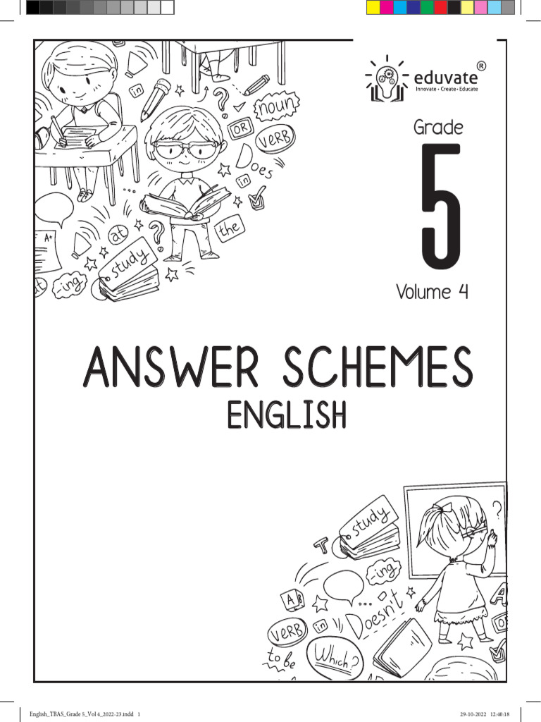 English - TBAS - Grade 5 - Vol 4 - 2022-23 - 29th Oct 2022 | PDF ...
