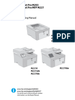 HP LJ m203 Pro MFP m227 Troubleshooting