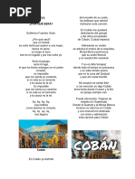 Letra Cancion de Coban | PDF