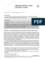 Acutedecompensationand Acute-On-Chronicliver Failure: Philip Ferstl,, Jonel Trebicka