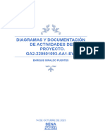 Diagramas Y Documentación de Actividades Del Proyecto. GA2-220501093-AA1-EV04