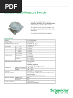 SPD910 Differential Air Pressure Switch | PDF | Switch | Pressure ...