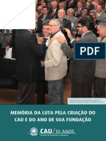 PUB - Memoria Do CAU