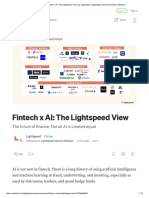 Fintech X AI - The Lightspeed View - by Lightspeed - Lightspeed Venture Partners - Medium
