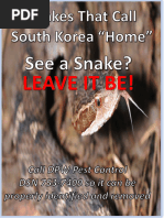 Fresh Look at Awareness Safety Talk Snake Hazards Pdf Snake