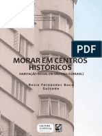 Livro Morar em Centros Históricos Habitação Social em São Paulo Brasil