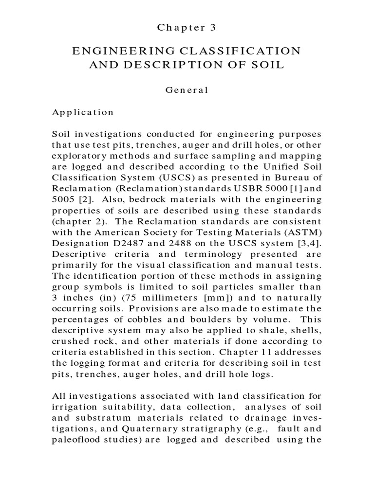 Engineering Classification of Soil | PDF | Silt | Gravel