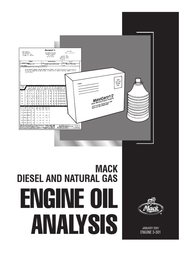 Diesel Engine Oil Analysis Manual | PDF | Pound (Mass) | Foot (Unit)