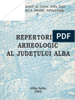 Repertoriul Arheologic Judetul Alba Bma 02 1995