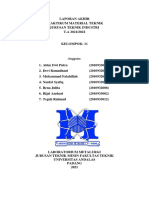 Laporan Akhir Praktikum Material Teknik