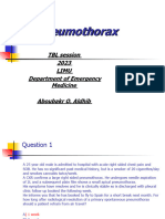 TBL - Pneumothorax