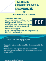 Le DSM-5 Et Les Troubles de La Personnalite - Suzane Renaud