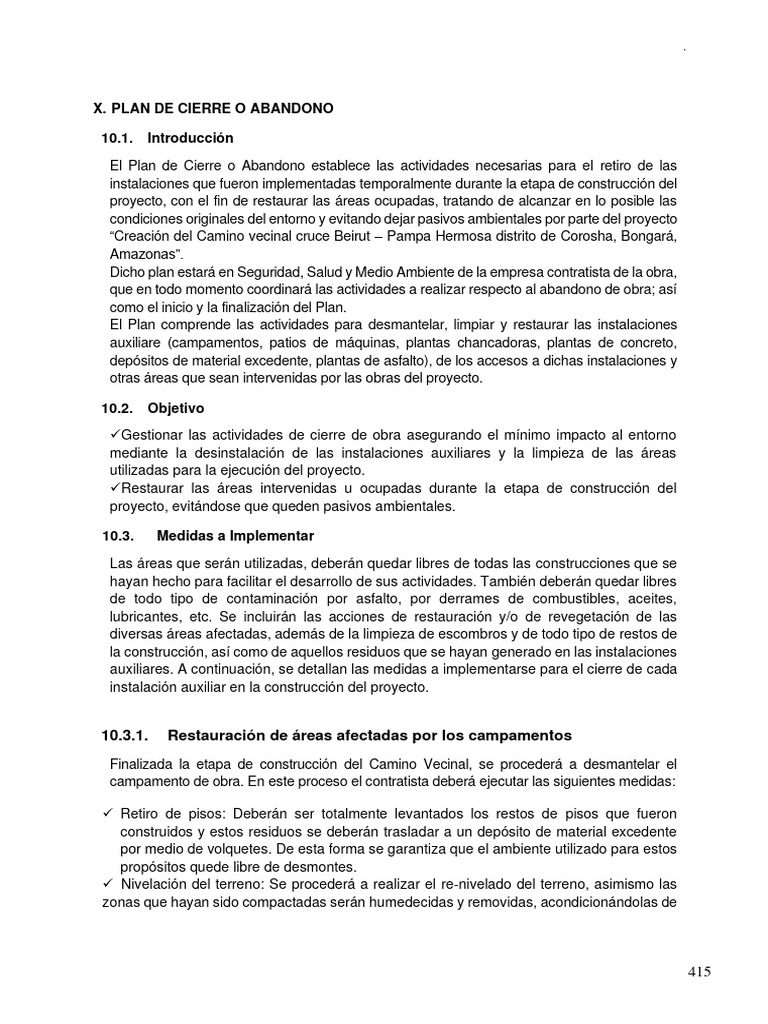 9-plan-de-cierre-y-abandono-pdf-pdf-residuos-suelo