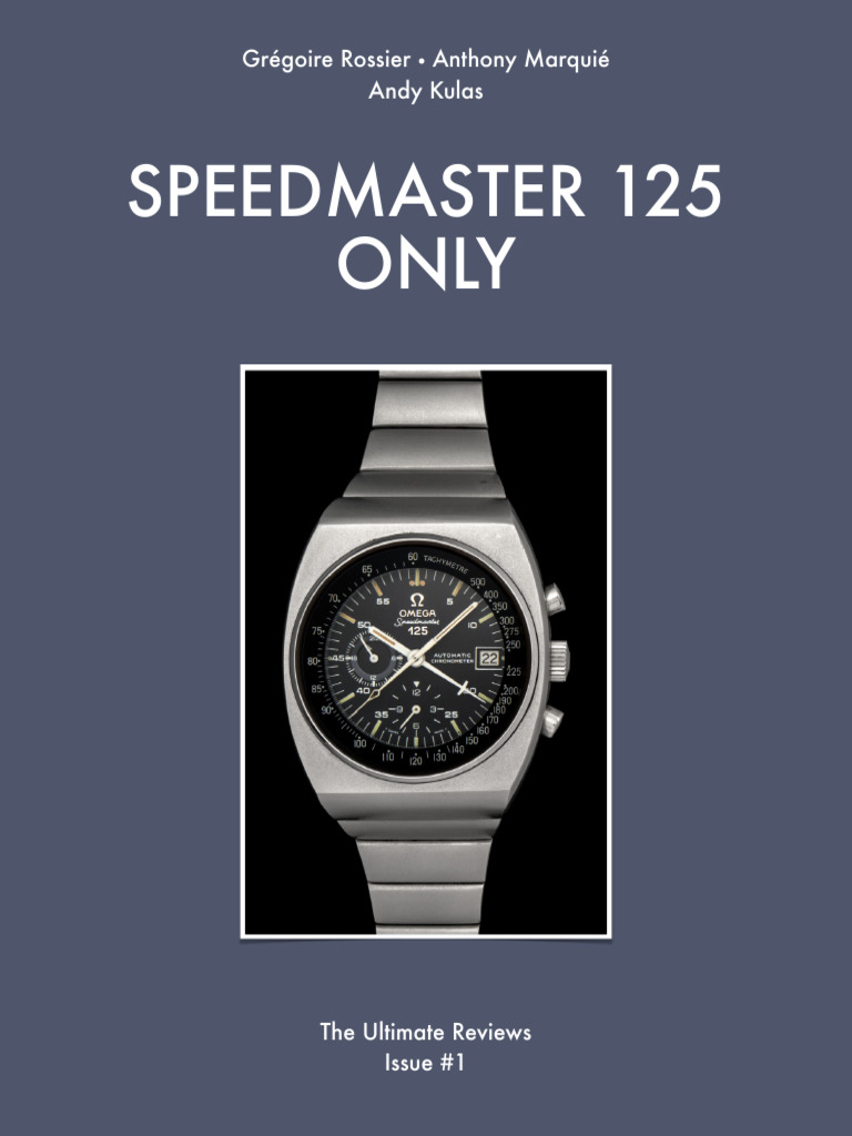 Speedmaster 125 Only by WBO | PDF