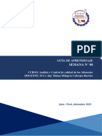 Guía - Aprendizaje - 8 - Anàlisis de Alimentos