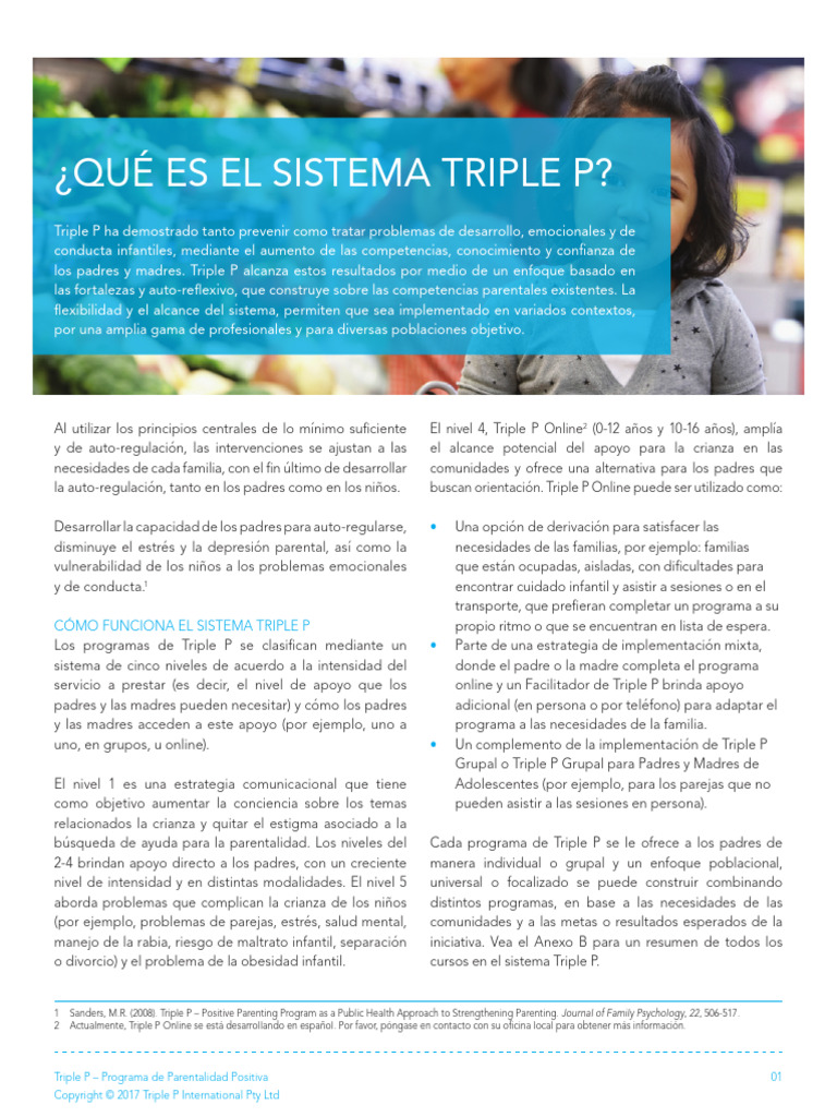 Qué Es Triple P | PDF