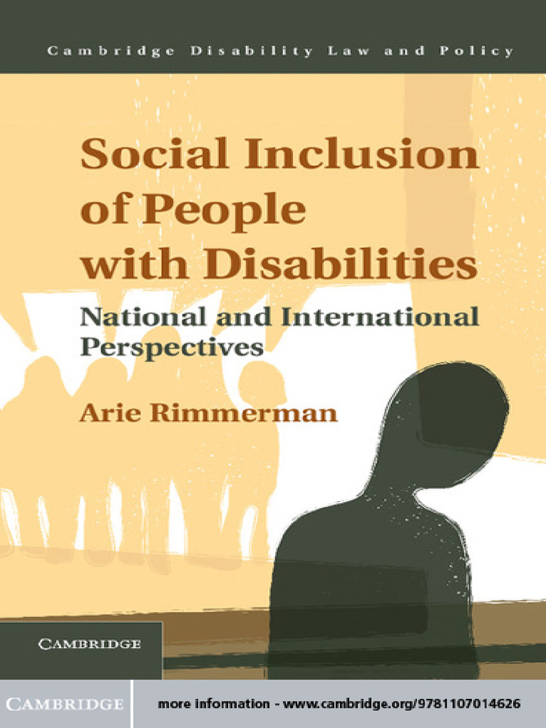 Social Inclusion of People With Disabilities - National and - Arie ...