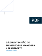 2023 - Doc1 - Calculo y Diseño de Elementos de Maniobra y Transporte