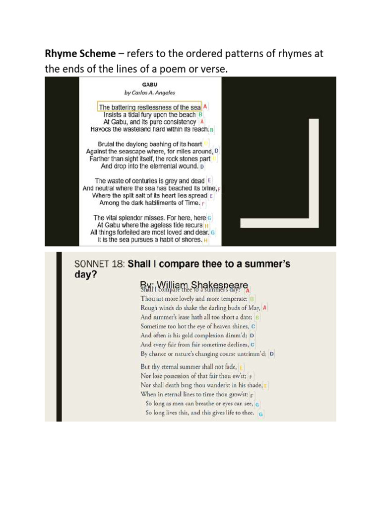 Aaa Bbb Rhyme Schemes A Complete Guide For Writers - jrnccet