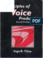 Principles of Voice Production Capitulo 7
