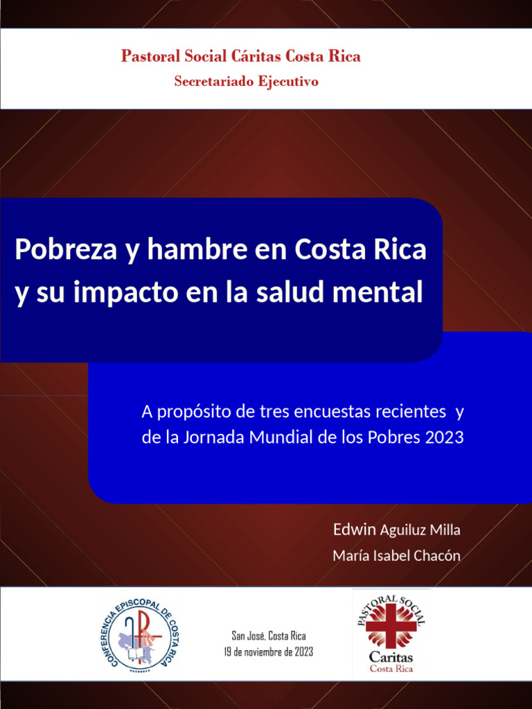 Impacto de Pobreza en Salud Mental CR | PDF | Pobreza | Pobreza e ...
