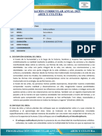 Arte 5° - Programación Anual Con Experiencias 2023