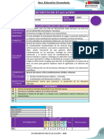 Instrumento de Evaluación: Arte Ycultura