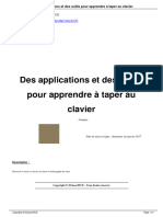 Des Applications Et Des Outils Pour Apprendre Taper Au Clavier A182