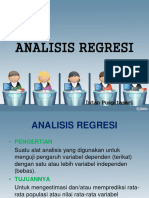 Analisis Regresi