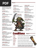 Pathfinder 2e Remaster Actions and Activites Cheat Sheet Light Mode ...