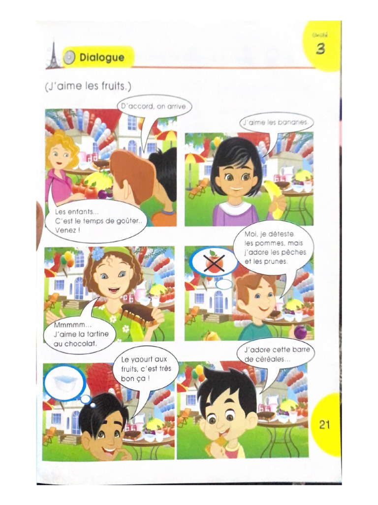J'aime Les Fruits. | PDF