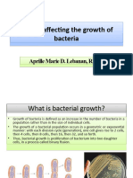 Factors Affecting Bacterial Growth