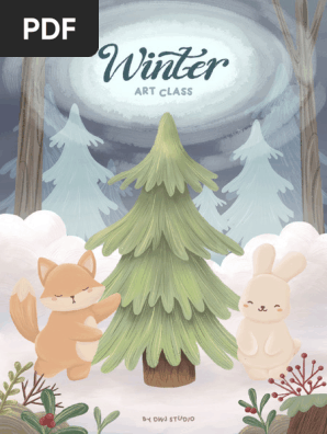Winter ArtClass DWJ STUDIO 2023