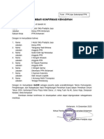 LEMBAR KONFIRMASI KEHADIRAN AN (PPK Dan Sekretariat)