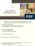 Cortes Generales III