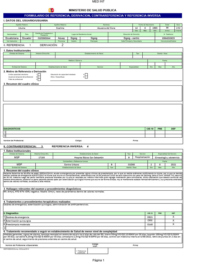 Form 053 | PDF